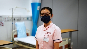 Stephanie NG is studying in the Bachelor of Nursing (Honours) (Applied Degree places) Programme after completing her higher diploma course. She encourages students to aim higher in achieving their goal of entering a bachelor's programme. 